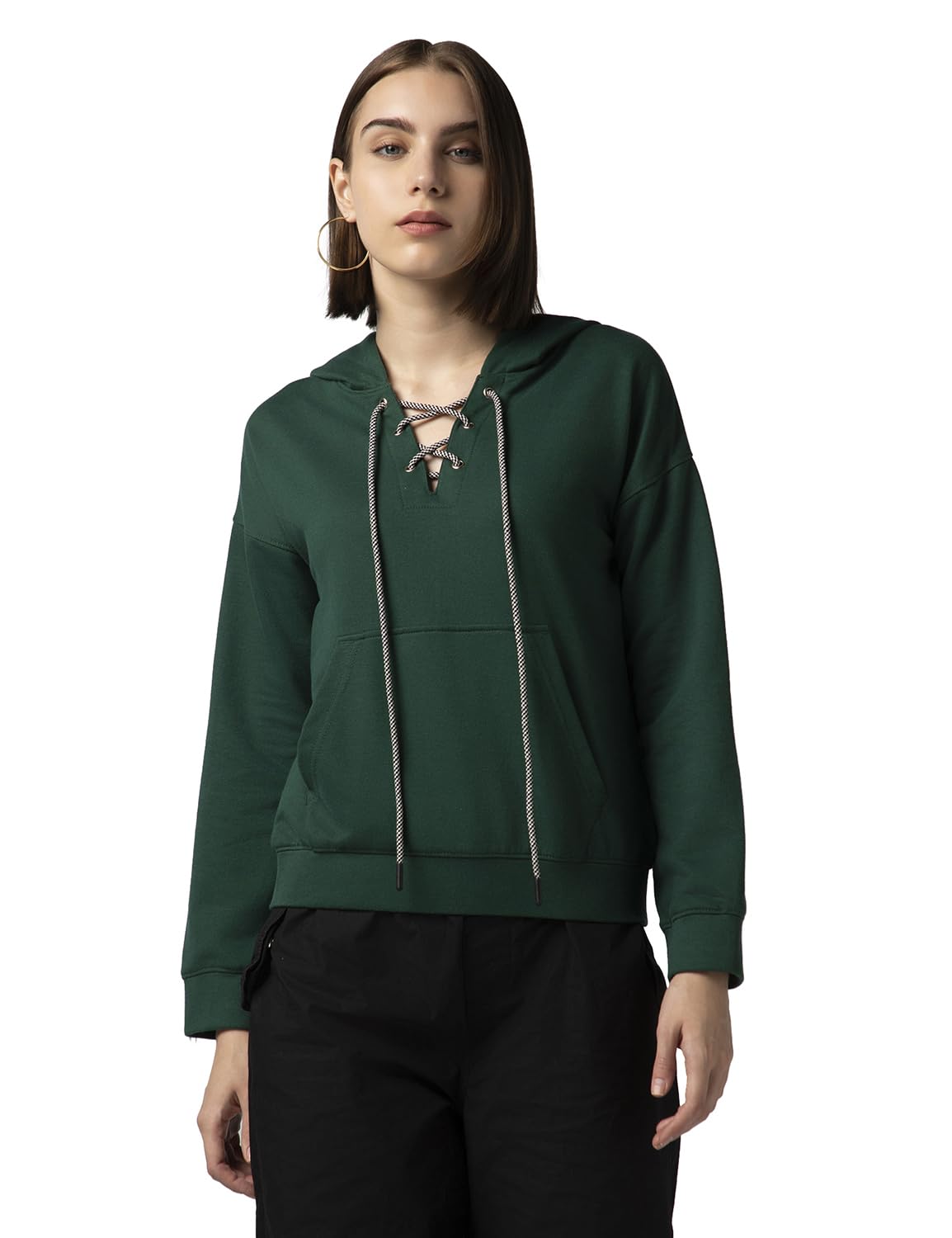 fyltr Women's Crewneck Full Sleeve-Cotton Blend Terry Tshirt | Tshirt for Women-picture-59