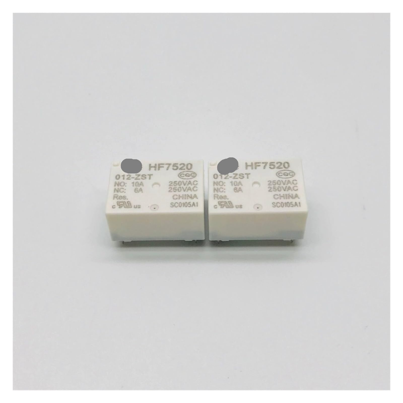 Smglrueat One Color 1Pc Hf7520-012-Zst 12Vdc 5-Pin 10A250v