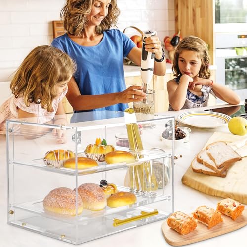 Qmeeki GC-FBA-372 2 Tray Countertop Bakery Display Case thumb #5