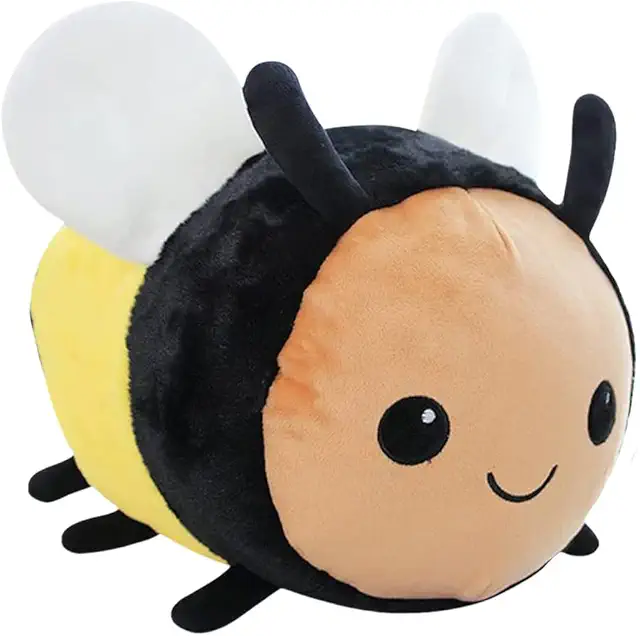 Biene Plüschtier: Weiches Bumblebee Kuscheltier für Kinder - 20cm