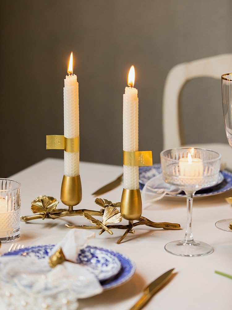 アンティーク キャンドルスタンド真鍮灯燭台 金属工芸