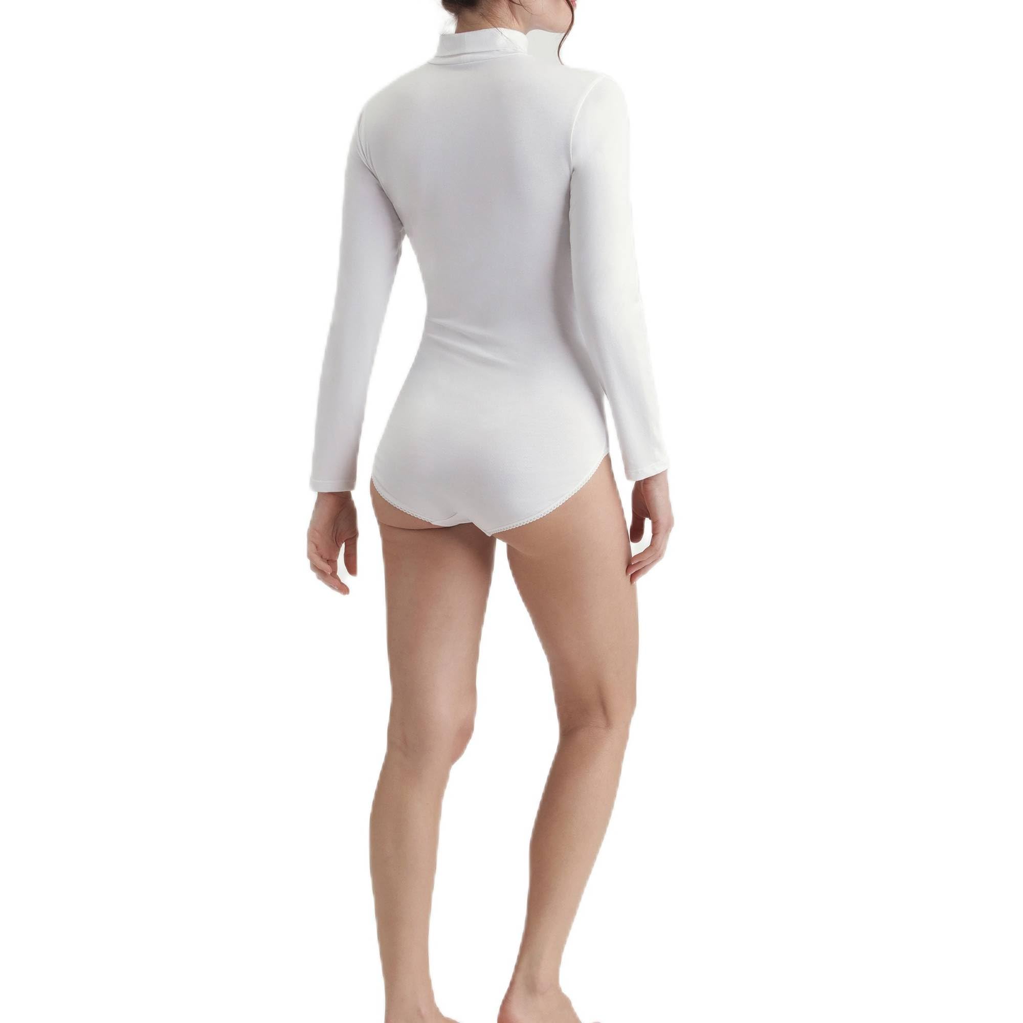 DIM Women - Thermal Body Long Sleeves - Bateau Neck x1 | Warme Unterwäsche für den Winter | Elegante Zweite Haut