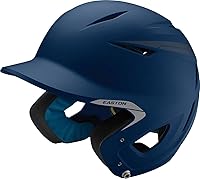 Vista 2 de EASTON PRO X Casco de bateo de béisbol, junior, azul marino mate
