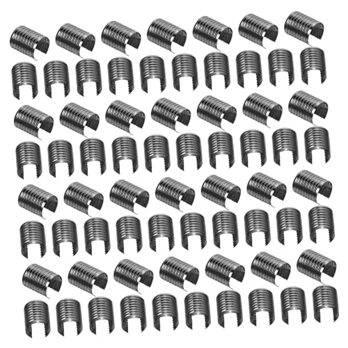 Tofficu Leather Rope Fastener Tassel Tail Clip Lanyard Clip Rope Carabiner Easy Assembly