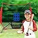 Baseball Softball Throwing Net - Portable Training Net for Batting, Throwing and Field, Baseball Stop Net for Hitting Practice and Throwing, Training Accessories