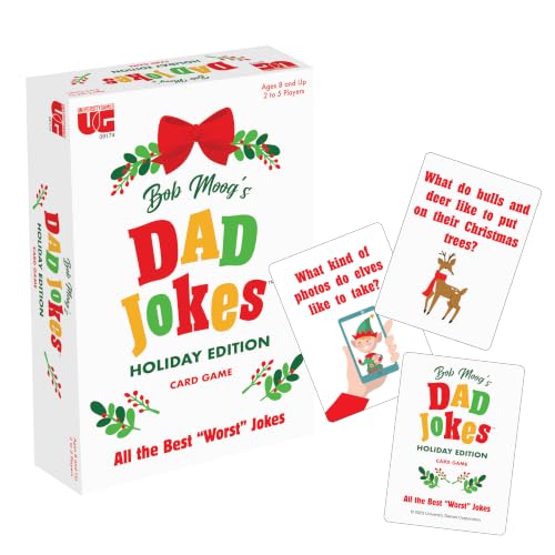 Dad Jokes Holiday Edition Christmas Family...