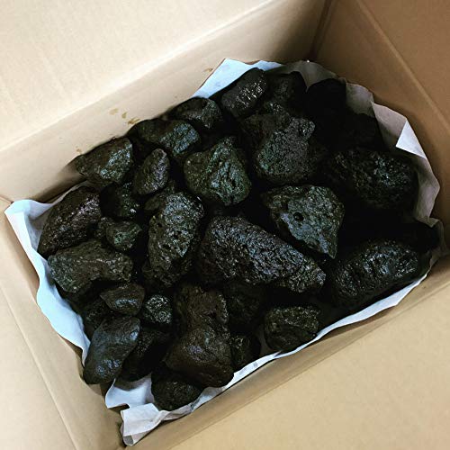 富士山 溶岩石(高濾過) 3キロ 50-80㎜ 黒 水槽 レイアウト 石 飾り 岩 アクアリウム コケリウム ビオトープ パルダリウム