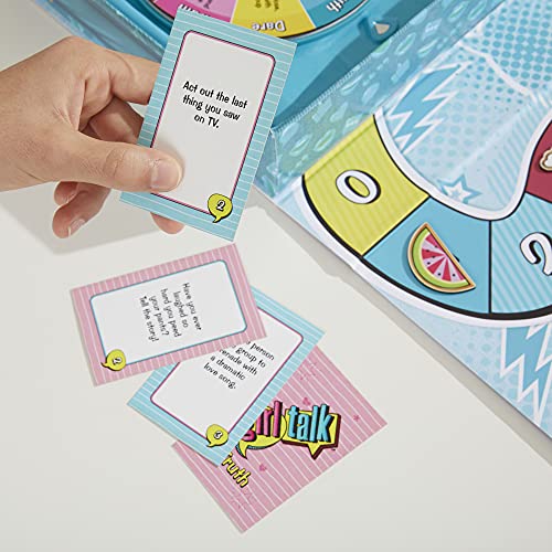 51zC6hrYNLS. SL500  - Hasbro Gaming Girl Talk Truth or Dare&nbsp; Board Game for Teens and Tweens, Inspired by the Original 1980s Edition, Ages 10 and Up, for 2-10 Players