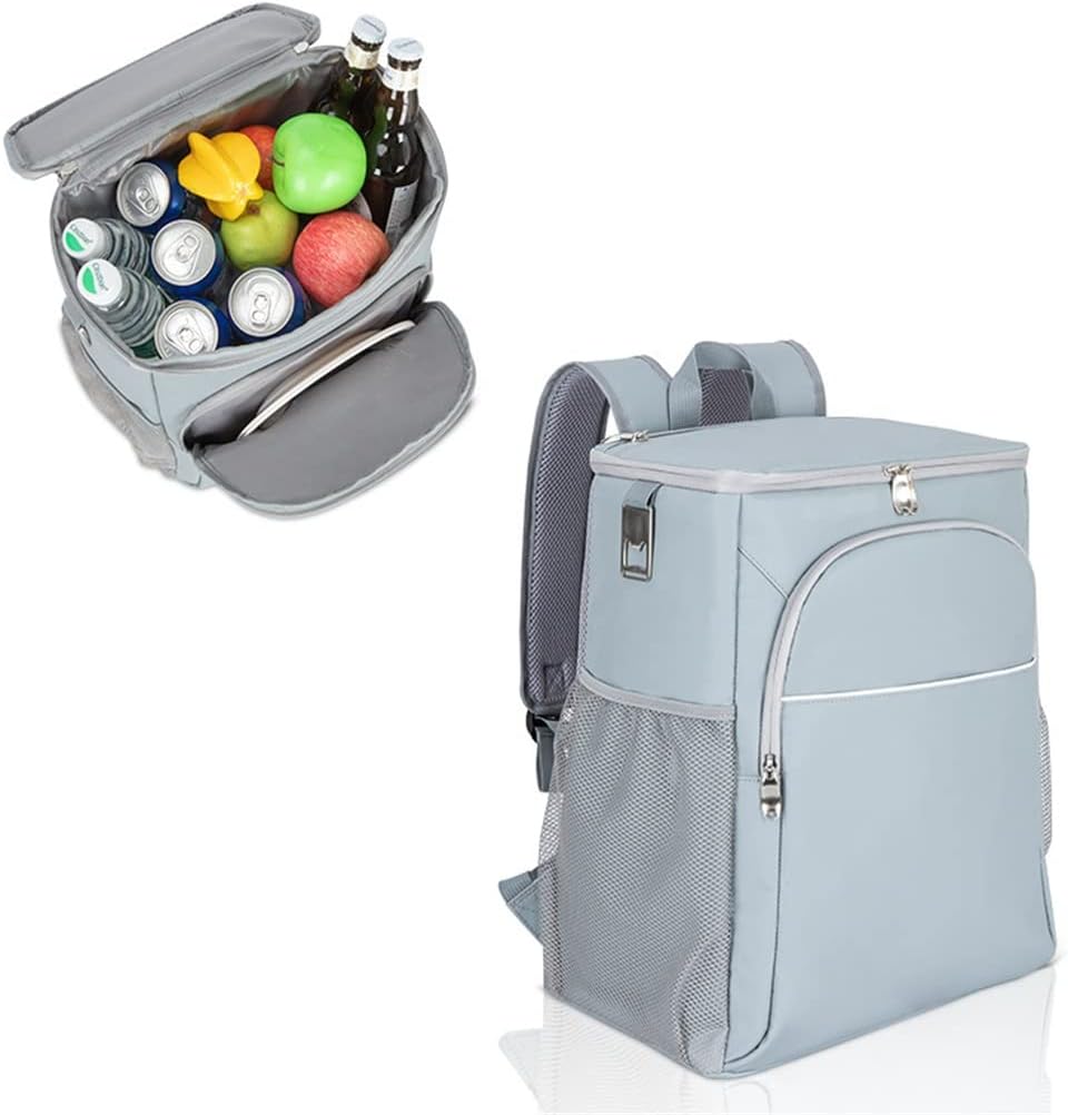 Backpack Insulation Bag with Large Capacity Mesh Ice Pack Outdoor Picnic