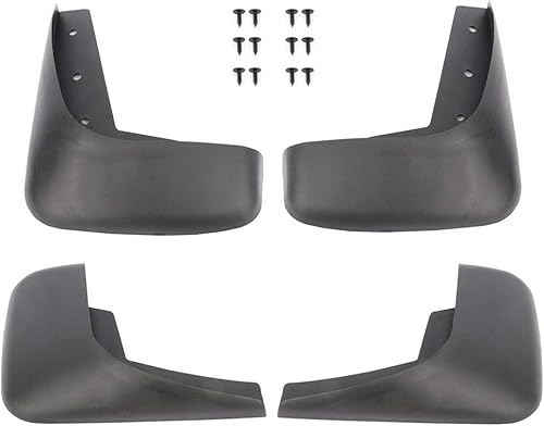 ECCPP Protectores de barro delanteros y traseros, 4 unidades, para Toyota Camry 2002-2006 Sedan (no compatible con SE, modelo deportivo)