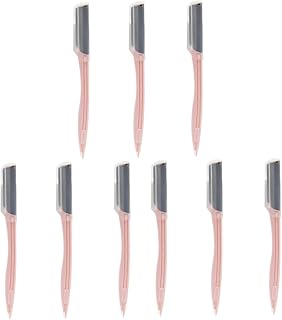 CALLARON 3 Series Juego De 3 Afeitadoras Para Cejas Kit De Maquillaje Para Cejas Recortador De Cejas Portátil Removedor De Cejas Color Rosa 3 Unidades 3 piezas*3