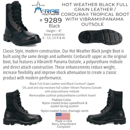 MCRAE Legacy Combat Boot with Panama Sole2