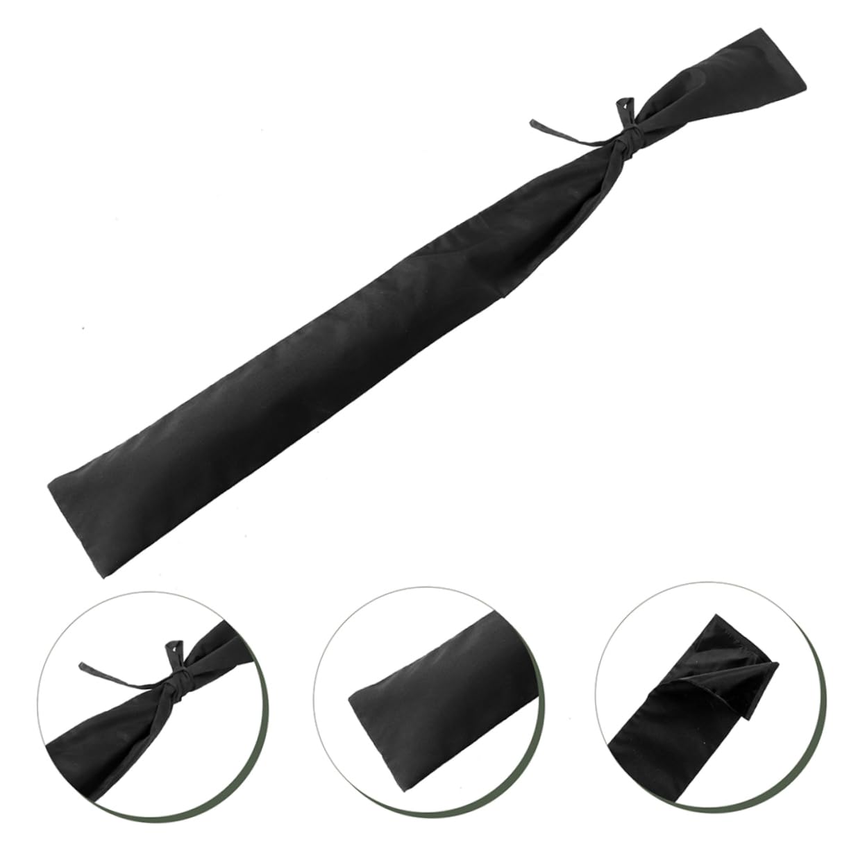 LIOOBO 5pcs Sword Protection Cover Camp Holder for Back Carrying Case Foldable Pouch Men Carrying Back Strap Swords Sword Holder Carry Bag Sheathe Small Shoulder Sword Case Black Cloth