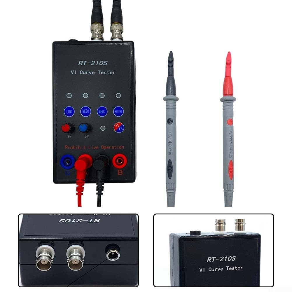 VI Curve Tester RT-210S, Zweik Leiterplatte In-Circuit Tester, Komponentenanalysator für Elektronik-Reparatur und PCB-Tests