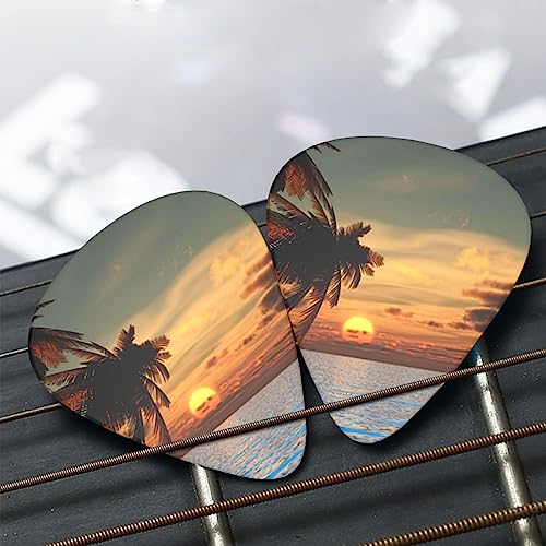 Médiator de guitare avec 12 médiators tendance et durables dans une boîte pour ukulélé, guitare électrique, basse - Les Beatles, Paul McCartney, John Lennon, RIngo Starr, George Harrison Médiator de guitare avec 12 médiators tendance et durables dans une boîte pour ukulélé, guitare électrique, basse – Image 8