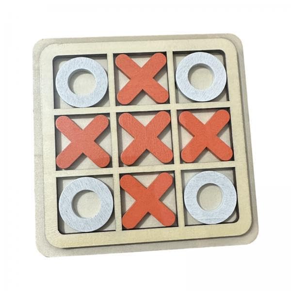 UJEAVETTE Toy 2xTic TAC Toe Board Game Family Board Game XO Table Toy for Holiday Gifts Contemporary Manufacture-image-32