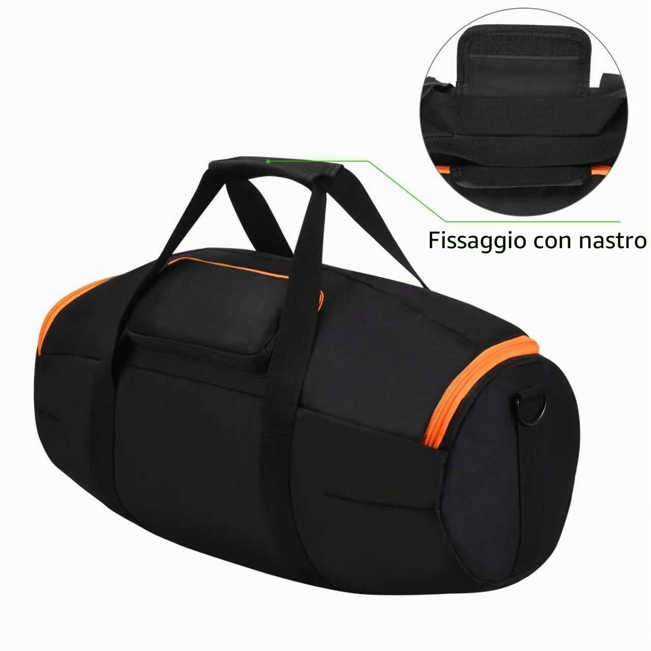 Borsa Copertura da Viaggio per JBL Boombox 4, Speaker Bluetooth Portatile,Custodia Protettiva Borsa a Tracolla con Accessori Tasca per JBL Boombox 4 Cavo di Alimentazione