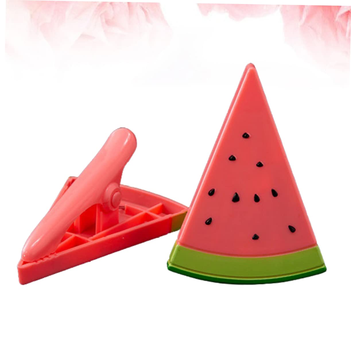 PRETYZOOM 6pezzi Molletta Per Bucato Forma Di Anguria Da Clip Multifunzionali Per Asciugare Vestiti Antivento e Resistente Clip Per Trapunte e Piccoli Oggetti Domestici