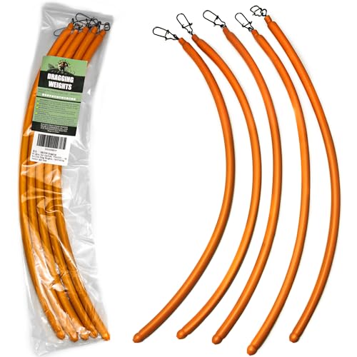 VMSIXVM Dragging Weights for Catfishing, Drag Weights No Snag Sinkers for Bottom Bouncing, Trolling, Drifting, Snagless Catfish Sinker Tackle Gear and Equipment