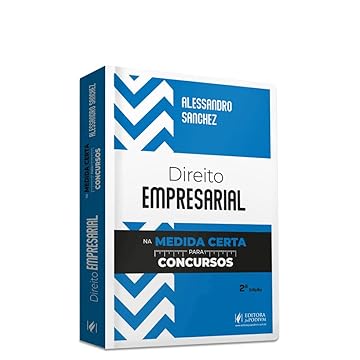 Capa do livro Direito Empresarial na Medida Certa Para Concursos (2024)