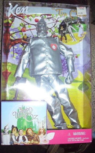 Muñeco Barbie Ken Tin-Man Wizard of Oz miniatura 1