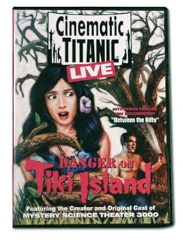 DVD Cinematic Titanic LIVE: Danger on Tiki Island Book