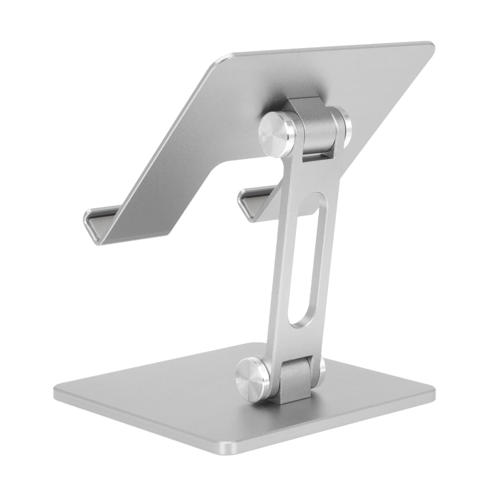 ARTIBETTER Tablet Support Stand Holder for Cradle Use Portable Flexible Pad Adjustable Stand Collapsible Riser Foldable Mounts Folding Aluminum Alloy