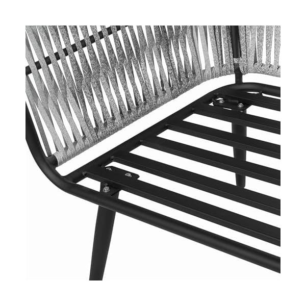Ragusa Lounge-Set Rattan Graphitgrau