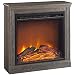 Ameriwood Home Bruxton Electric Fireplace, Medium Brown