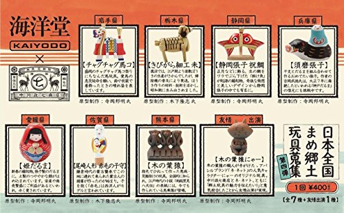 (未使用･未開封品)海洋堂×中川政七商　日本全国　まめ郷土玩具蒐集　第四弾　友情出演＜単品＞ 海洋堂 × 中川政七商店 「日本全国まめ郷土玩具蒐集シリーズ」