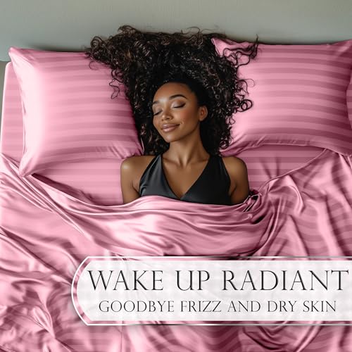 Image of DECOLURE Satin Sheets Full Size | Softer Than Silk | Luxury 4 Pc Bed Set