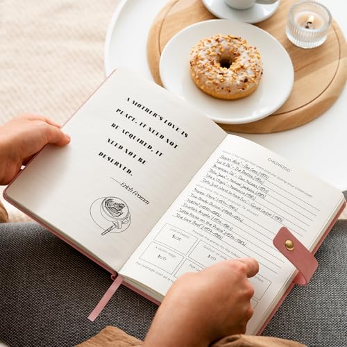 YDCUV Stepmom I Want to Know Your Life Story Leather Journal (Hardcover) - Birthday Gifts for Stepmom - Guided Journal to Share Her Life Story - Ideal Gifts for Mothers Day from Daughter Son by YDCUV - Image 7