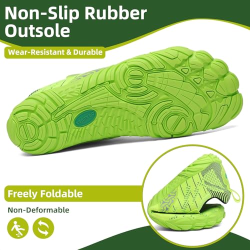 Image of SAGUARO Womens Mens Barefoot Shoes Minimalist Trail Runner Wide Toe Box Zero Drop Outdoor Cross Training Shoe