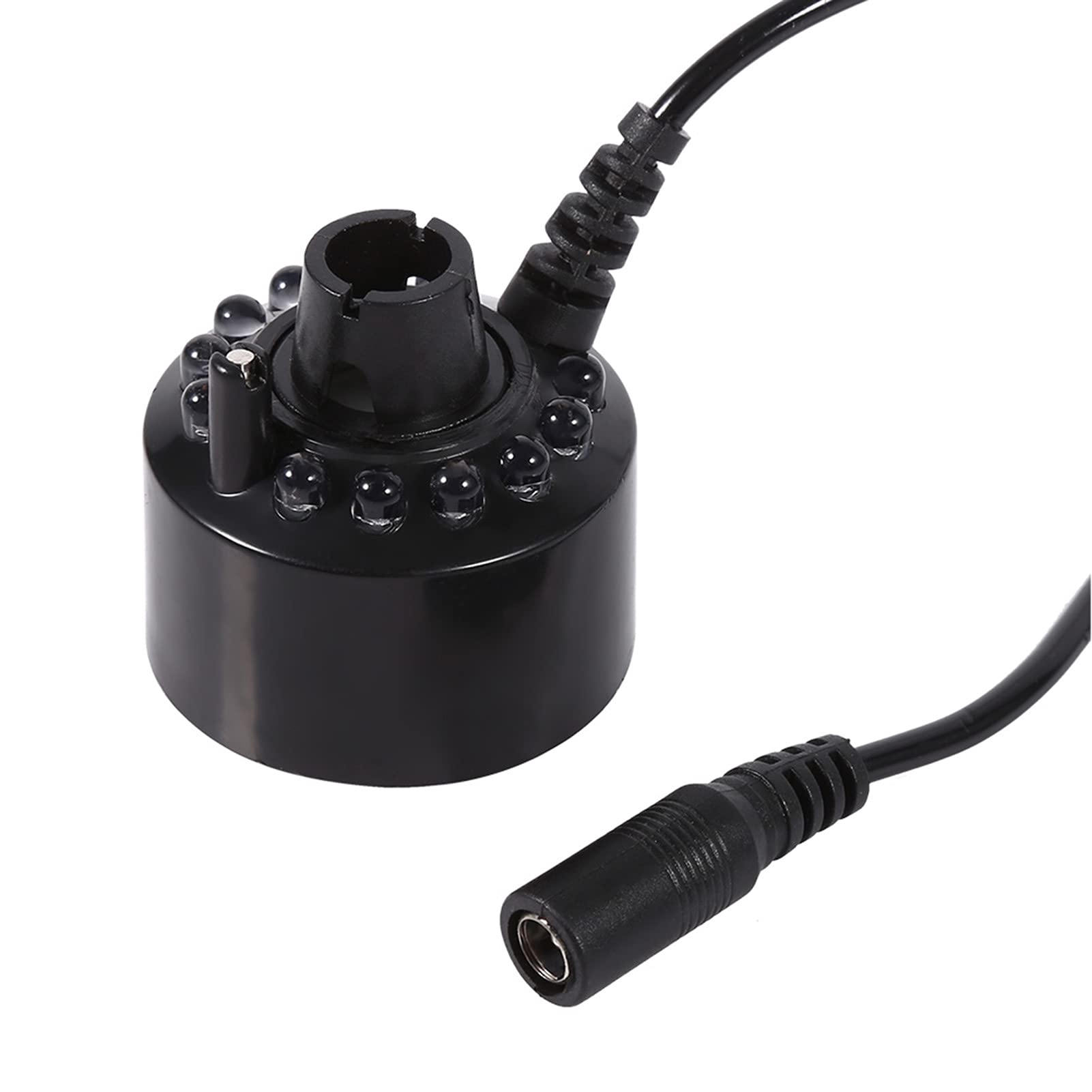 Mini Nebulizzatore per Laghetto da Interno 24V LED Mist Maker per l'abbellimento di Rock Pot