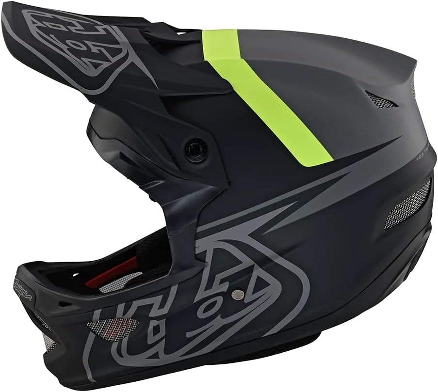 Troy Lee Designs Adult | Downhill | Mountain Bike | BMX | Full Face D3 Fiberlite Helmet Anarchy : Sports & Outdoors