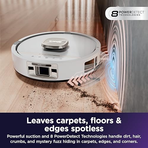 Shark PowerDetect UV Reveal Robot Vacuum & Mop, 60-Day Self Empty, AV3000XE - image 9
