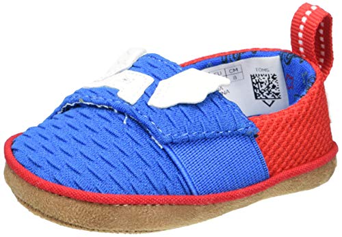 TOMS Pinto Crib Shoe, Blue, 2 UK Child