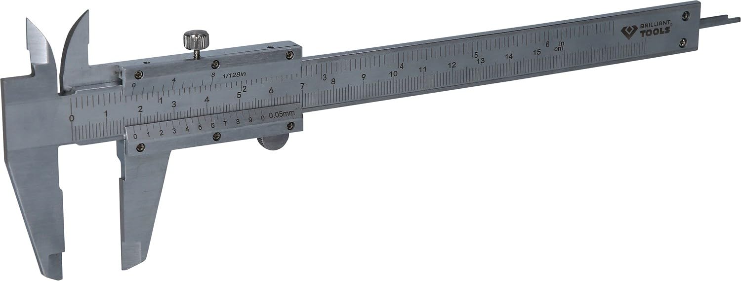 BRILLIANT TOOLS BT114902 Suwmiarka traserska, 0 - 150 mm [Powered by KS TOOLS]