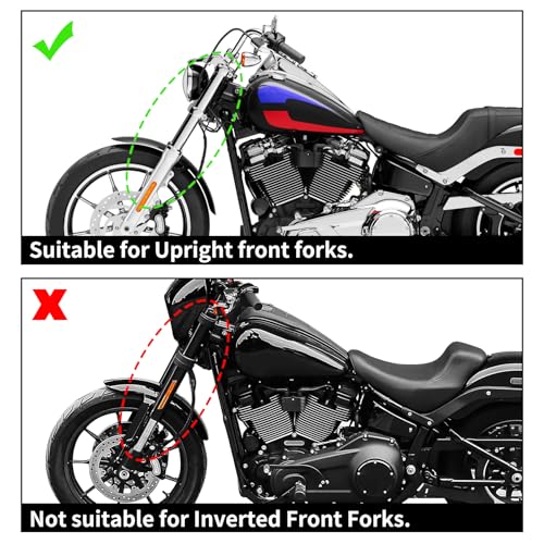 Image of Green-L Quarter Fairing Bracket Fit for Harley Softail Street Bob | Quarter fairing bracket mount fit for Harley Softail Standard FXST 2020-2023 & Street Bob FXBB 2018-2020 models