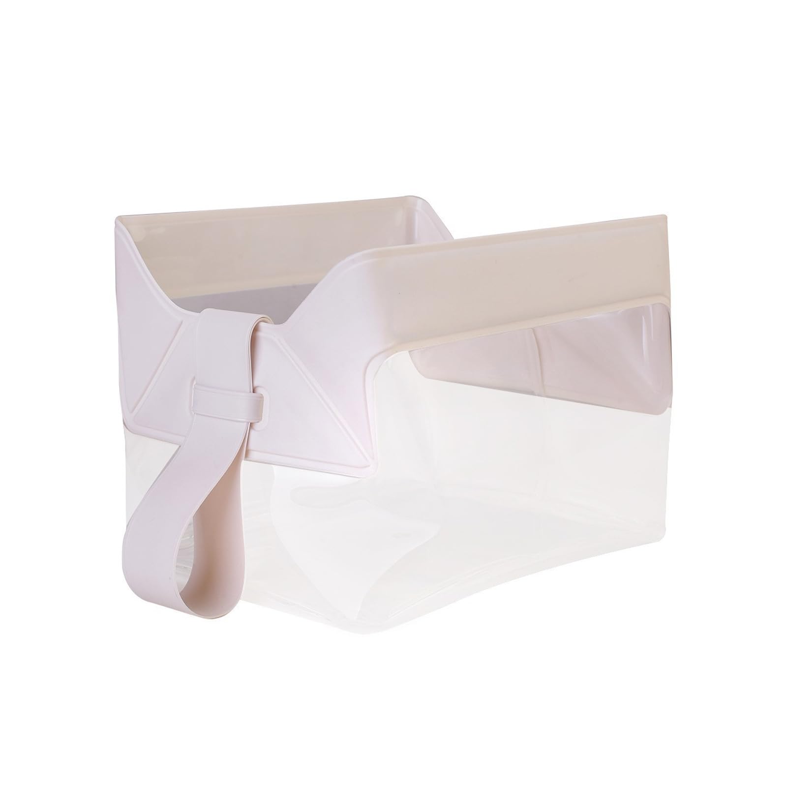 hogtnd Clear Magnetic Cosmetic Case for Toiletries Storage that Provides a Portable Packaging Solution and Efficient Portable Makeup Storage