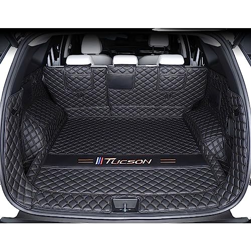 UPIKIT Car Boot Protector Boot Mats Compatible with for Hyundai Tucson N-Line NX4 2023 2022 2021 Trunk Boot Liner Mats,A