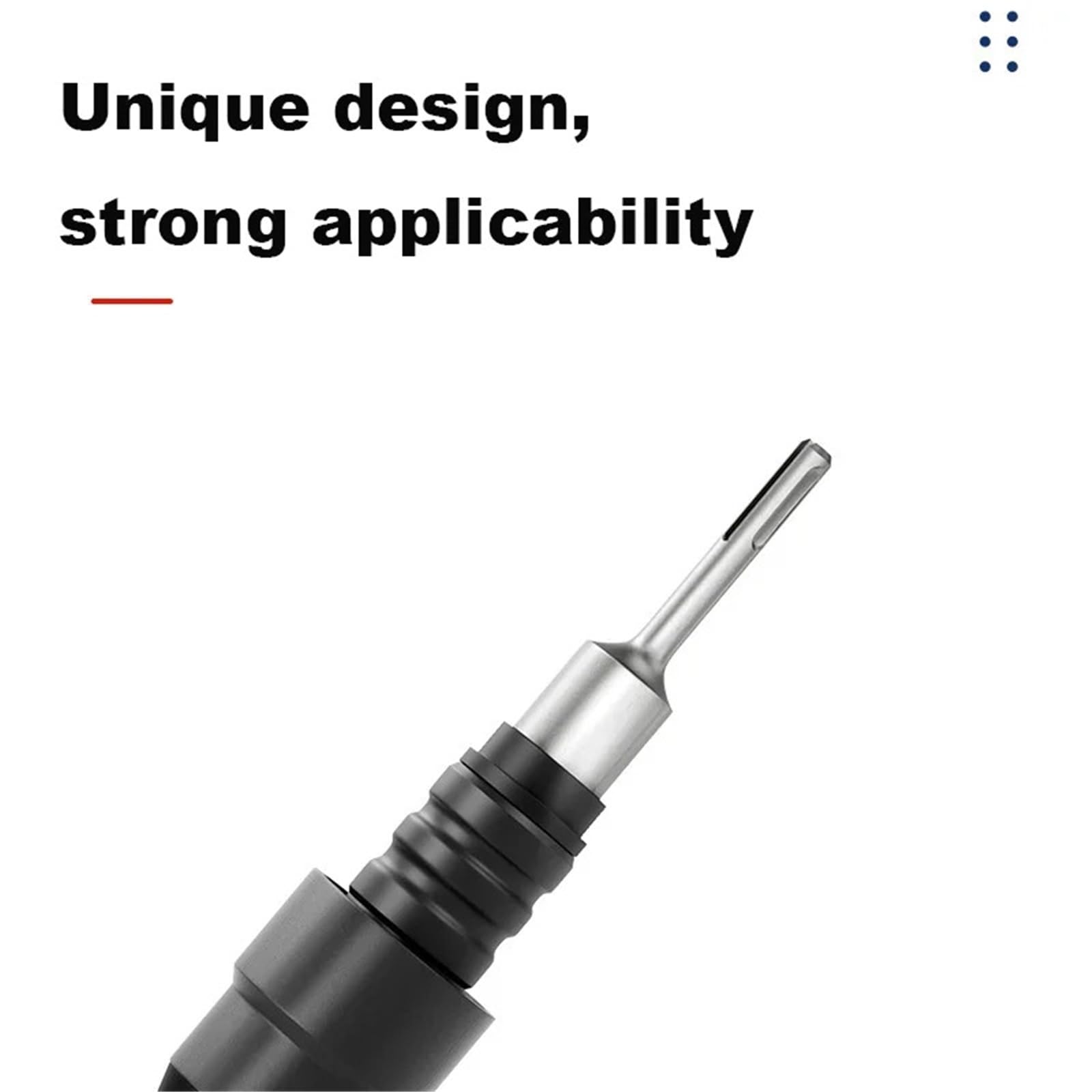 1Pc SDS Plus To SDS Max Adapter For Rotary Hammer Drill Converter 210mm Tools Accessory Impact Drill Socket Adapter