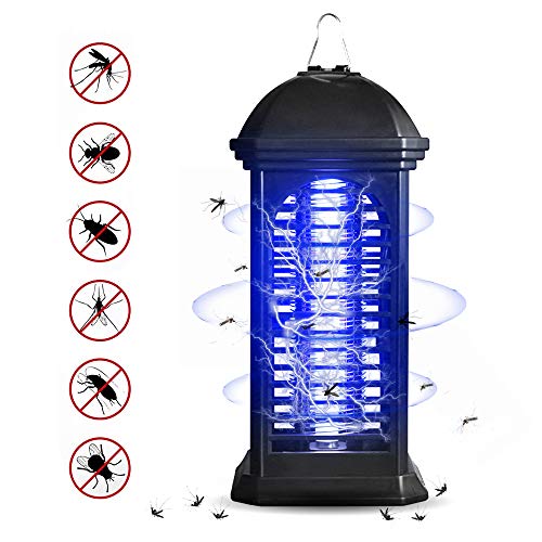 Preisvergleich Produktbild trounistro Insektenvernichter, elektrischer Insektenvernichter Moskito Killer mit 360° UV-Licht gegen, Tragbare Insektenlampe fur Mücken,Fliegen, Bienen für Schlafzimmer, Küche, Büro