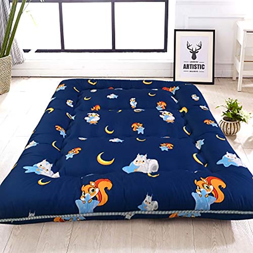 DULPLAY Japaner Klappbares Tatami-matratze Matratze Kaltschaummatratze, Verdickt Boden Studentenwohnheim Matratze Matratzenauflage Single Twin Size Bett-matten Pad-I 120x200x10cm