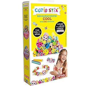 Cutie Stix – Navulset Cool – Sieraden maken – Vanaf 6 jaar – Lansay