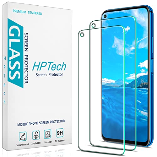 Teléfonos Celulares, Video On Demand HPTech 2-Pack Mica Protector de pantalla para Huawei Nova 5T Cristal Vidrio Templado (compatible lector de huellas), alta transparencia, antiarañazos, sin...