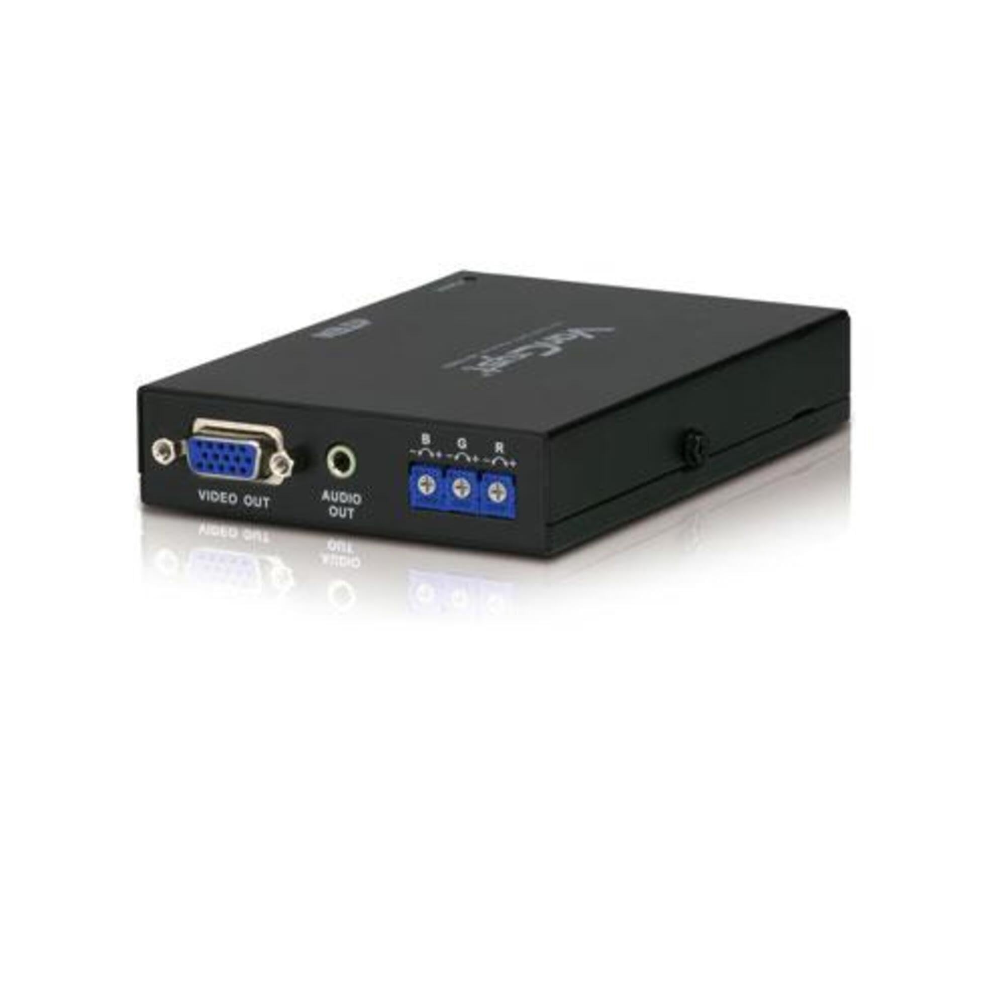 ATEN VanCryst VE170RQ Cat 5 Audio/Video Receiver Unit with Deskew - Erweiterung für Video/Audio - extern