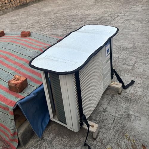 Image of FIVA Split AC Outdoor Unit Cover 6 mm (36x16 Inch) | Fits Up to 1.5 Ton AC | Weatherproof Heat Insulation | Energy Saving, Durable & Long-Lasting Protection