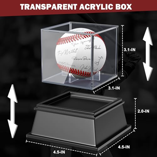Leffis LE-004 Baseball Display Case thumb #2