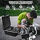 LEKUFEE Wasserdichter Hartschalen-Tragekoffer für DJI RS 4 Mini, Combo, Gimbal-Stabilisator, DJI Mic Mini, DJI Mic 2, und weiteres Zubehör (nur Koffer)